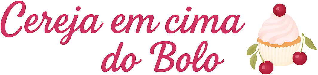 Logotipo do blog Cereja em cima do Bolo – receitas caseiras e doces incríveis