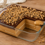 Doce de Travessa de Maracujá com Crocante de Castanha